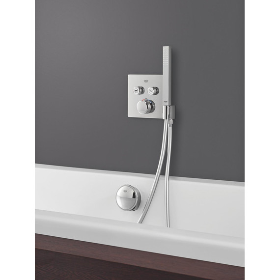 Смеситель для душа с термостатом Grohe Grohtherm SmartControl 29125000 - 4 Смеситель для душа с термостатом Grohe Grohtherm SmartControl 29125000 фото 4