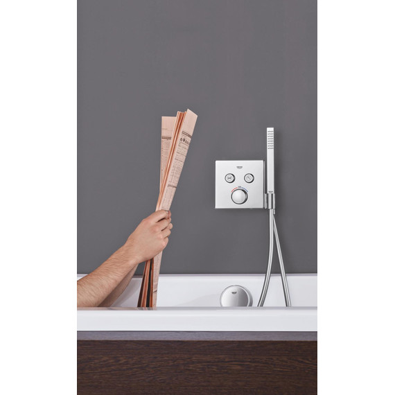 Смеситель для душа с термостатом Grohe Grohtherm SmartControl 29125000 - 5 Смеситель для душа с термостатом Grohe Grohtherm SmartControl 29125000 фото 5