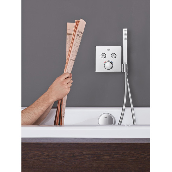 Смеситель для душа с термостатом Grohe Grohtherm SmartControl 29125000 - 7 Смеситель для душа с термостатом Grohe Grohtherm SmartControl 29125000 фото 7