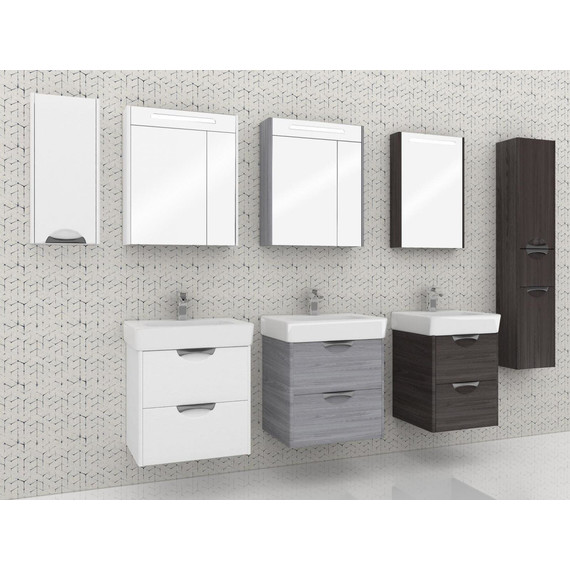 Зеркало шкаф Акватон Сильва 60 см 1A216202SIW70 - 4 Зеркало шкаф Акватон Сильва 60 см 1A216202SIW70 фото 4