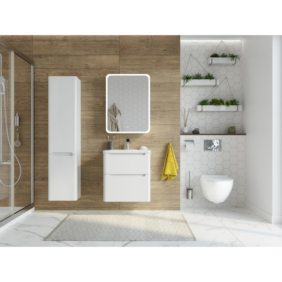 Пенал подвесной Stworki Монтре Мон.04.160/P/W, белый фото 3