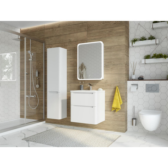 Пенал подвесной Stworki Монтре Мон.04.160/P/W, белый фото 4