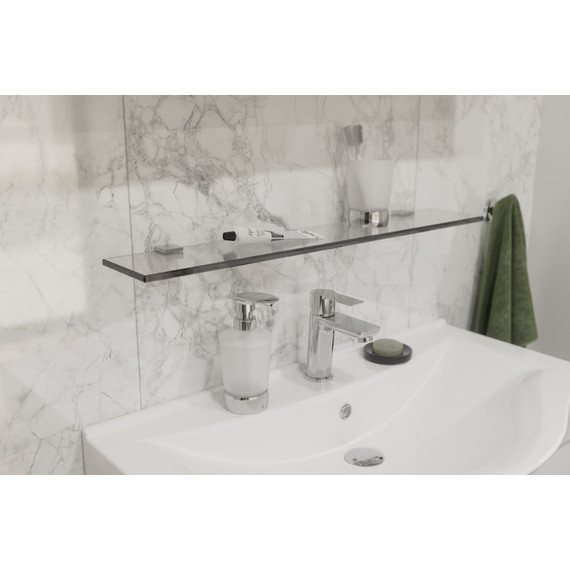 Стеклянная полка Stworki Glass 70 см 3GW258TTKK000 фото 6