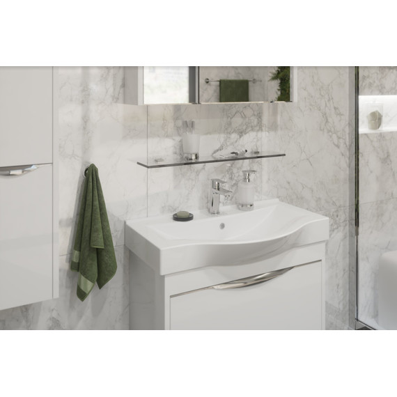 Стеклянная полка Stworki Glass 70 см 3GW258TTKK000 фото 5