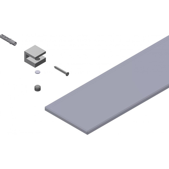 Стеклянная полка Stworki Glass 90 см 3GW260TTKK000 фото 11