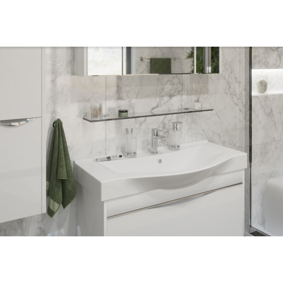 Стеклянная полка Stworki Glass 90 см 3GW260TTKK000 фото 5