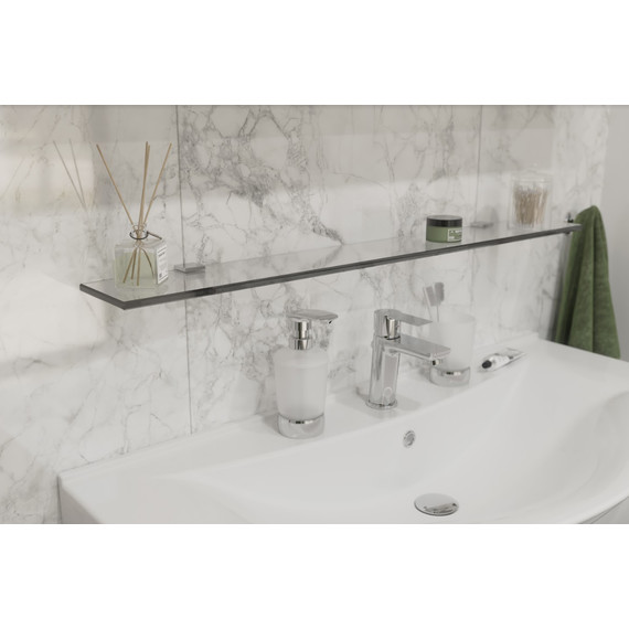 Стеклянная полка Stworki Glass 90 см 3GW260TTKK000 фото 6