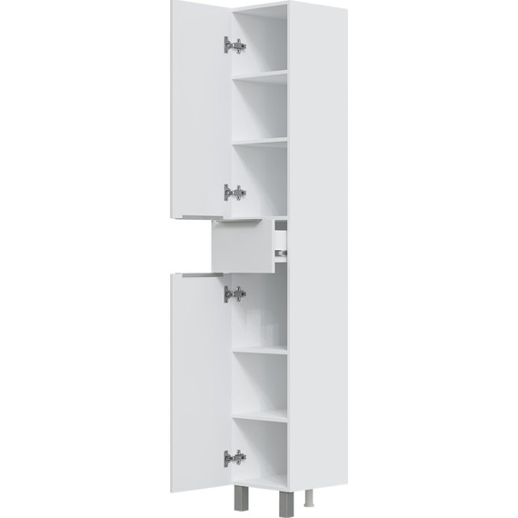 Пенал напольный Stworki Копенгаген С12356, белый фото 5