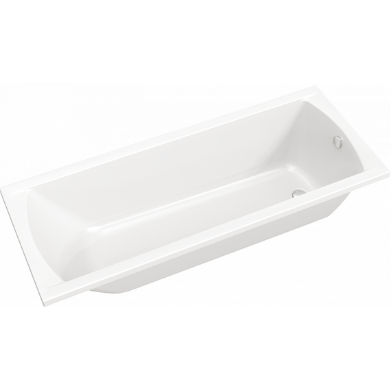 Ванна акриловая Stworki Эстерсунд 180x75 см 565411 с ножками фото 4