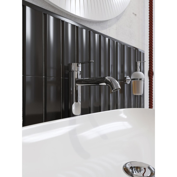 Тумба подвесная с раковиной и столешницей Stworki Молде 95 см 579544, белый фото 14