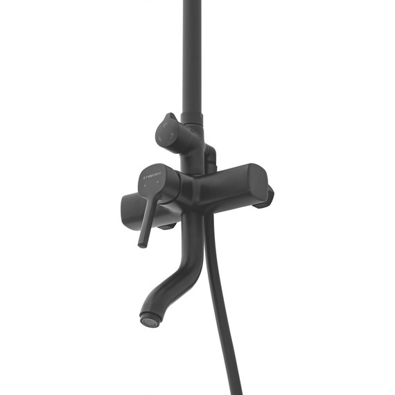 Душевая стойка Stworki Мосс FT13196OBD, чёрный фото 12