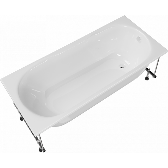 Ванна акриловая Stworki Хальмстад 170x75 см 590593 с каркасом фото 11