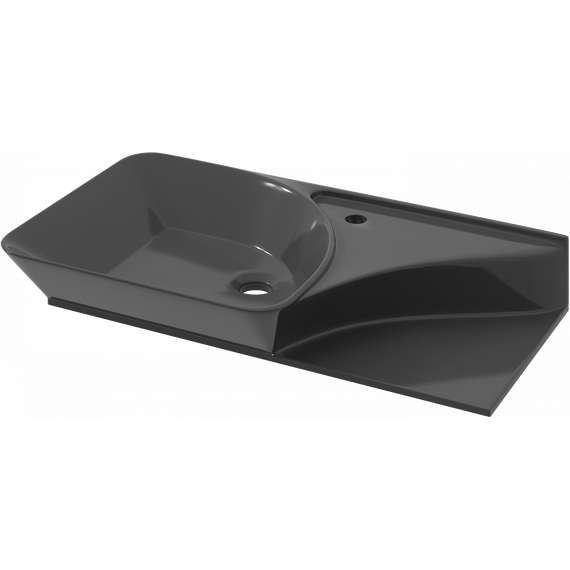 Тумба подвесная с раковиной Stworki Ши 80 см 609720, белый - 11 Тумба подвесная с раковиной Stworki Ши 80 см 609720, белый фото 11