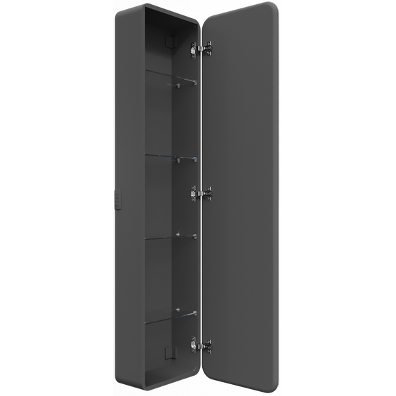 Пенал подвесной Stworki Ольборг МВК181, серый фото 8