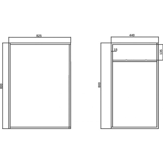 Консоль напольная с раковиной Stworki Мосс 90 см KR-601932, чёрный фото 2