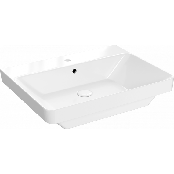 Тумба подвесная с раковиной Stworki Ларвик 60 см 622514, серый фото 9