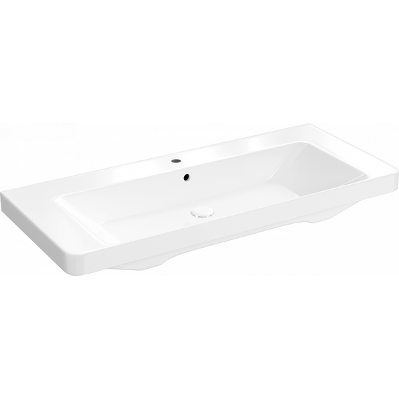 Тумба подвесная с раковиной Stworki Ларвик 105 см TR-622518, серый фото 10