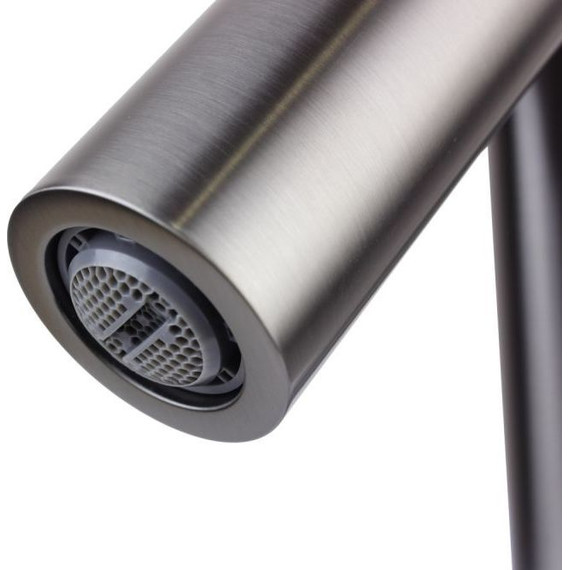 Смеситель для раковины Bronze de Luxe Liberty 102GG, графит - 4 Смеситель для раковины Bronze de Luxe Liberty 102GG, графит фото 4