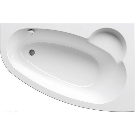 Ванна акриловая Ravak Asymmetric 150х100 см C451000000 R фото 