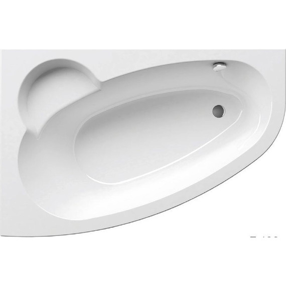 Ванна акриловая Ravak Asymmetric 150х100 см C441000000 L, Размер - мм: 1500х1000 фото 