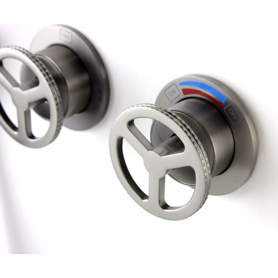 Душевая система для душа Bronze de Luxe Liberty 5011GG-L, графит фото 10