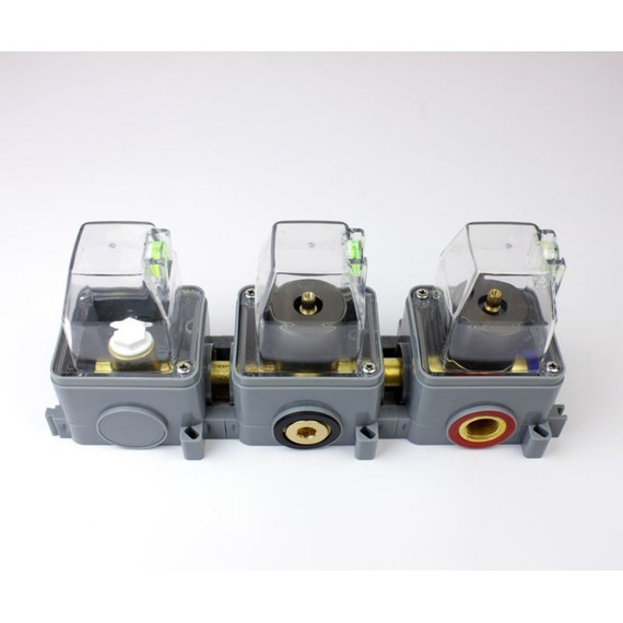 Душевая система для душа Bronze de Luxe Liberty 5011GG-L, графит фото 13