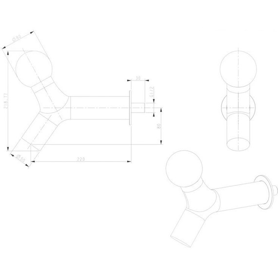 Душевая система для душа Bronze de Luxe Liberty 5011GG-L, графит фото 15