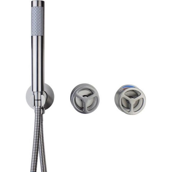 Душевая система для душа Bronze de Luxe Liberty 5011GG-L, графит фото 9