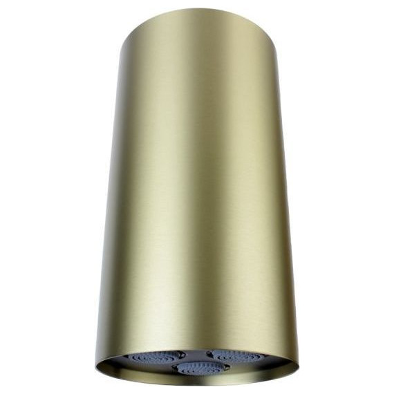 Верхний душ Bronze de Luxe Liberty 80x80 мм 501BG, золото матовое фото 2