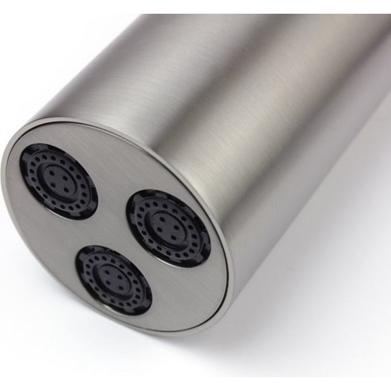 Верхний душ Bronze de Luxe Liberty 50x50 мм 501GM-P, графит фото 2