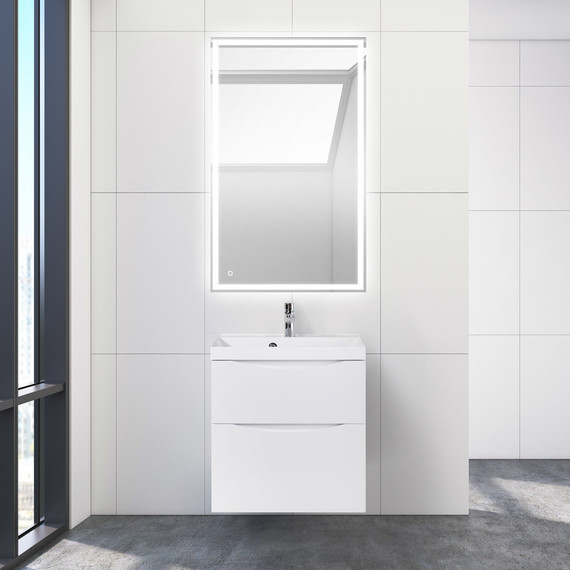 Тумба подвесная с раковиной BelBagno MARINO-H60-600-2C-SO-BL-P 60 см (раковина чёрная BB600/450-LV-ART-AST-NERO) Bianco Lucido - 9 Тумба подвесная с раковиной BelBagno MARINO-H60-600-2C-SO-BL-P 60 см (раковина чёрная BB600/450-LV-ART-AST-NERO) Bianco Lucido фото 9