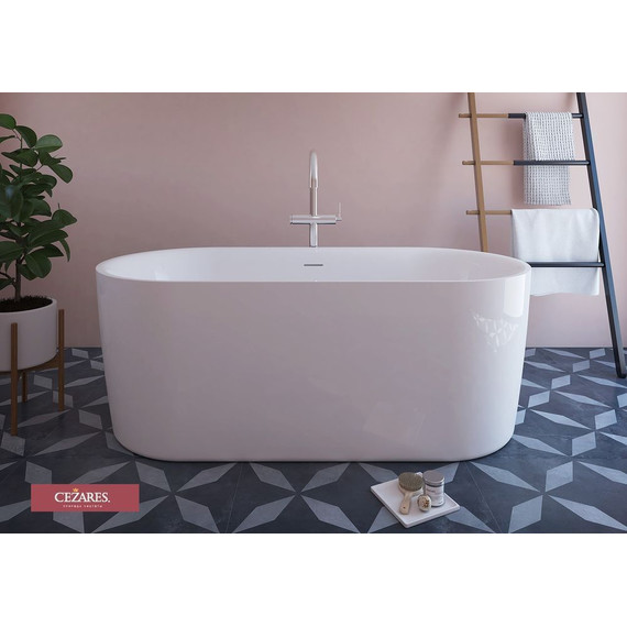 Ванна отдельностоящая Cezares Metauro 180x80 см METAURO-INT-Central-180-80-60, белый глянцевый фото 2