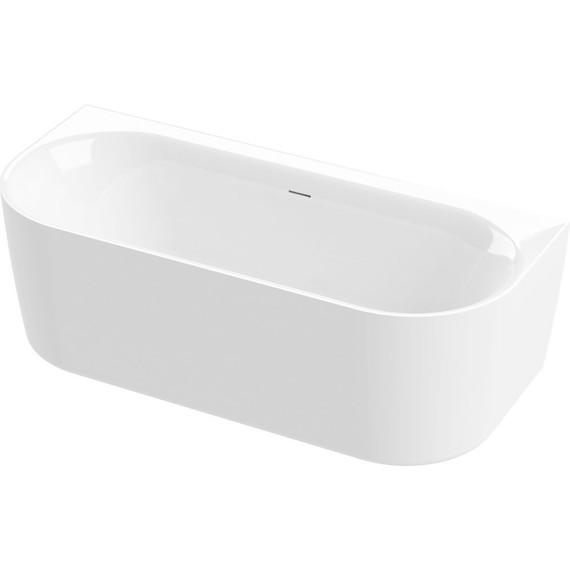 Ванна акриловая Cezares Metauro 180x80 см METAURO-INT-Wall-180-80-60, белый глянцевый фото 