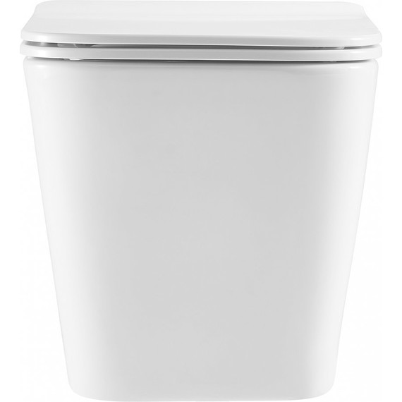 Инсталляция с подвесным унитазом комплект: Grohe Solido 38811KF0 с подвесным безободковым унитазом Azario Teramo AZ-0052-UQ сиденье микролифт, крепление, кнопка смыва чёрная матовая, Цвет производителя: чёрный матовый фото 4