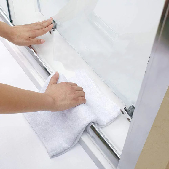 Душевая дверь Veconi 140 см VN55-140-02-C8, хром/матовое - 5 Душевая дверь Veconi 140 см VN55-140-02-C8, хром/матовое фото 5