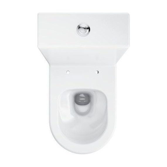 Унитаз-компакт Ravak Optima RimOff Combi X01870 с тонкой крышкой микролифт фото 2