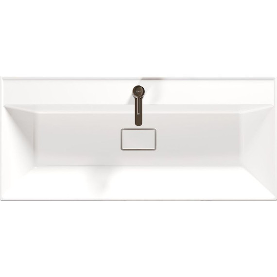 Тумба подвесная с раковиной Mirsant Dante 100 см (раковина Style 100) белый - 8 Тумба подвесная с раковиной Mirsant Dante 100 см (раковина Style 100) белый фото 8