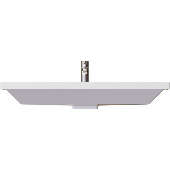 Тумба подвесная с раковиной Mirsant Dante 100 см (раковина Style 100) белый - 9 Тумба подвесная с раковиной Mirsant Dante 100 см (раковина Style 100) белый фото 9