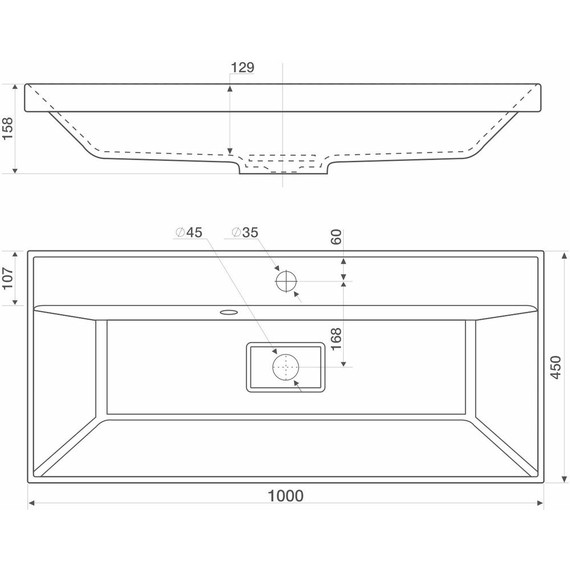 Тумба подвесная с раковиной Mirsant Dante 100 см (раковина Style 100) белый - 11 Тумба подвесная с раковиной Mirsant Dante 100 см (раковина Style 100) белый фото 11