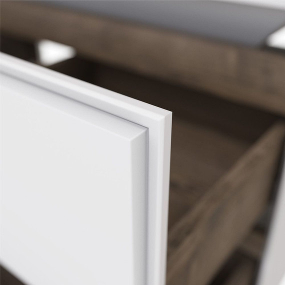 Тумба подвесная с раковиной Mirsant Dante 100 см (раковина Style 100) белый - 5 Тумба подвесная с раковиной Mirsant Dante 100 см (раковина Style 100) белый фото 5