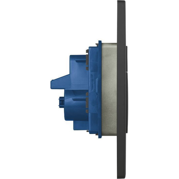 Инсталляция с подвесным унитазом комплект: Grohe Solido 38811KF0 с подвесным безободковым унитазом Azario Teramo AZ-0052-UQ сиденье микролифт, крепление, кнопка смыва чёрная матовая, Цвет производителя: чёрный матовый фото 15