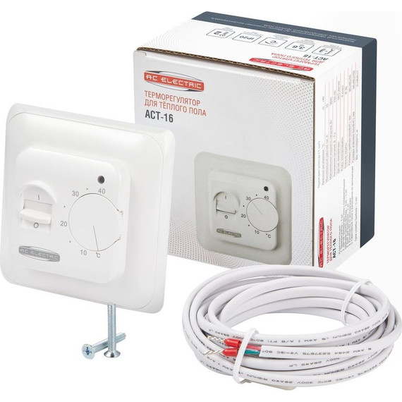 Терморегулятор механический AC Electric ACT-16 НС-1502226 фото 4