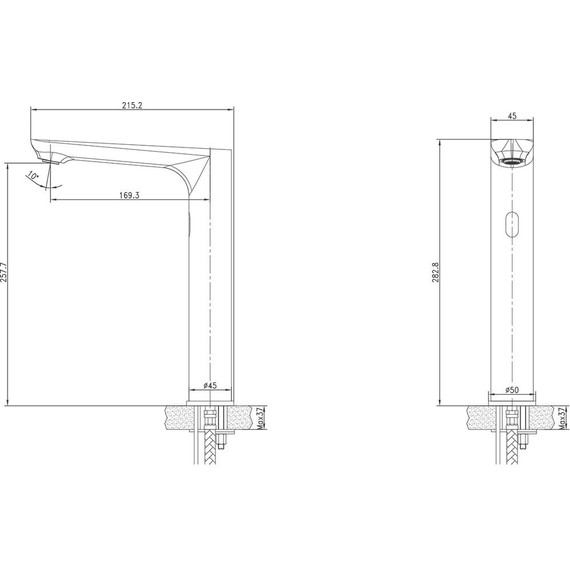 Смеситель для раковины высокий Lemark Project LM4660CE фото 2