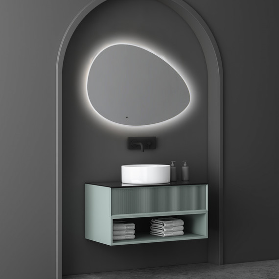 Зеркало Abber Kontur 92 см AG6301SC-0.92 фото 2