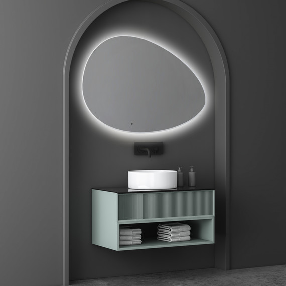 Зеркало Abber Kontur 120 см AG6301SCL-1.2 фото 2