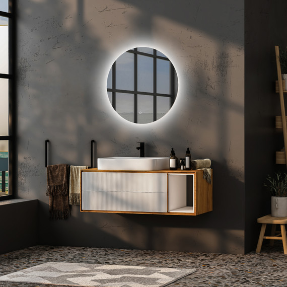 Зеркало Abber Mond 65 см AG6202S-0.65 фото 2