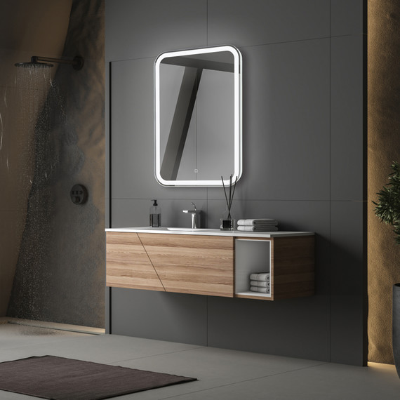 Зеркало Abber See 55 см AG6105S фото 2