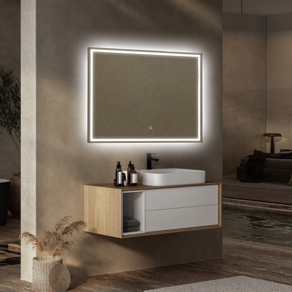 Зеркало Abber See 100 см AG6115S-1.0 фото 2