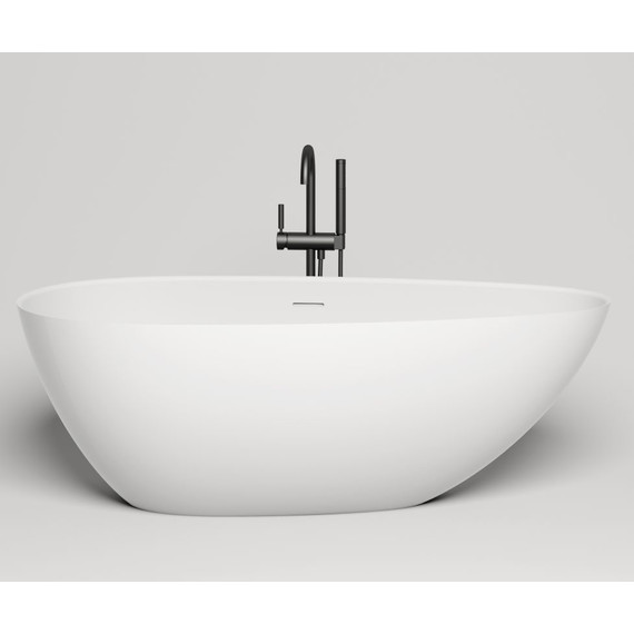 Ванна отдельностоящая Salini Paola Basso 160х75 см 101611SM (S-Stone) матовая  фото 