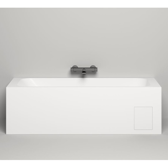 Ванна каменная Salini Orlanda Kit 160х70 см 102115G (S-Sense) глянцевая  фото 